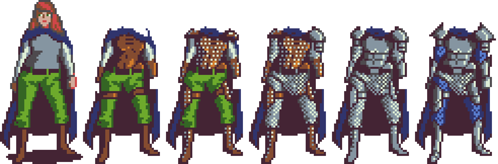 Heroine Sprite Sheet